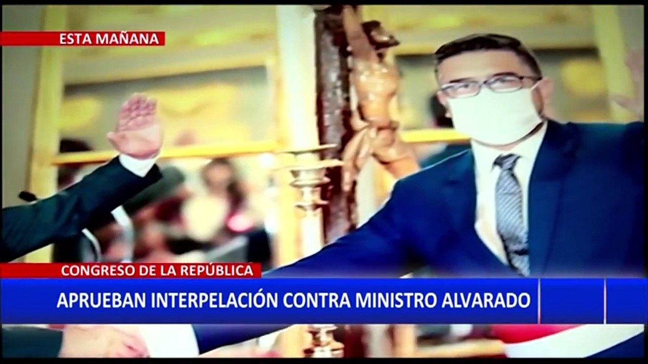Geiner Alvarado: Congreso aprueba interpelar al ministro de Transportes y Comunicaciones