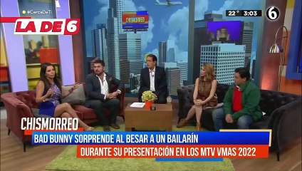 Bad Bunny sorprende al besar a su bailarín