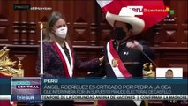 Organizaciones sociales de Perú rechazan la designación del nuevo canciller