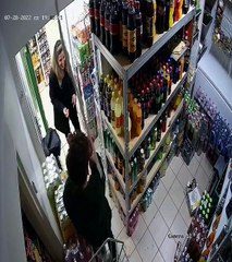 Store Stocker Startled at Work