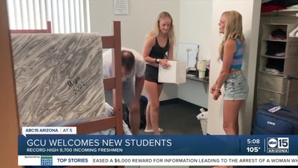 GCU welcomes new students