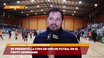 Se presentó la Copa de Oro de Futsal en el Finito Gehrmann