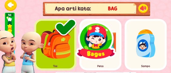 Belajar,tebak gambar dalam bahasa inggris