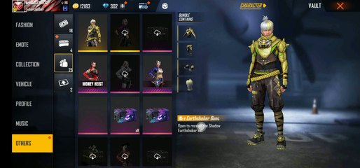 Free fire video gun skin