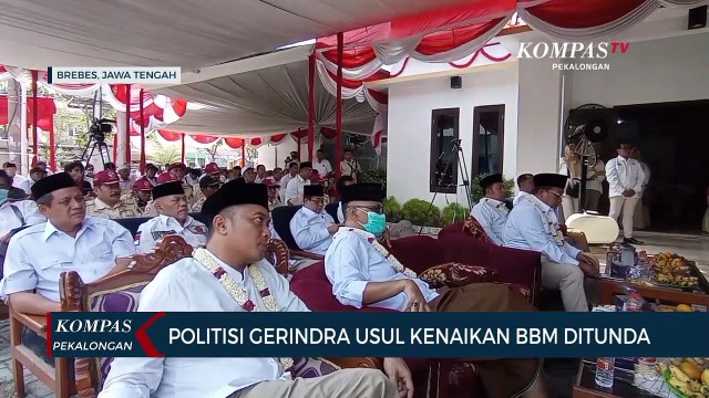 Politisi Gerindra Usul Kenaikan BBM Ditunda