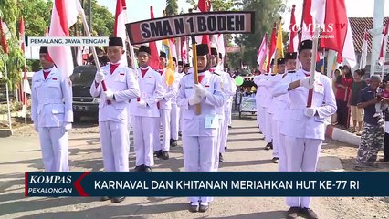 Download Video: Karnaval dan Khitanan Meriahkan HUT Ke-77 RI