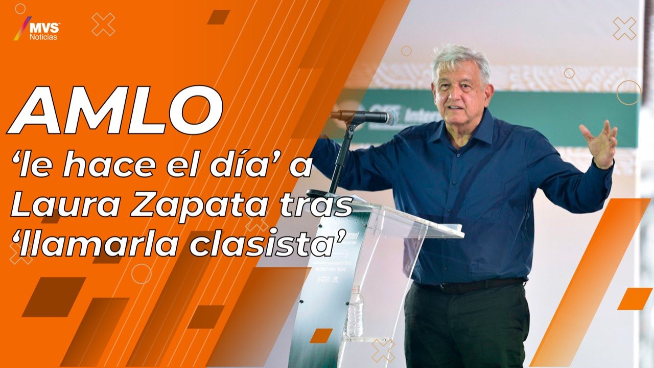 AMLO ‘le hace el día’ a Laura Zapata tras ‘llamarla clasista’; así respondió la actriz