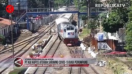 PT KAI Hapus Aturan Skrining Covid-19 Bagi Penumpang