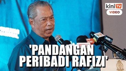 'Yang tolak kerjasama PN hanya Rafizi, tapi itu pandangan dia'