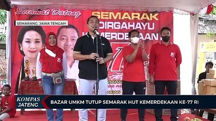 Bazar UMKM Tutup Semarak HUT Kemerdekaan Ke-77 RI