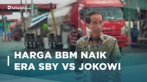 Beda Nasib Harga BBM Naik era SBY dan Jokowi | Katadata Indonesia