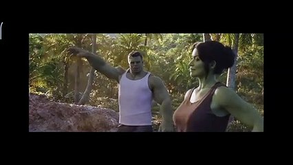 She Hulk training scene with The Hulk in Hindi