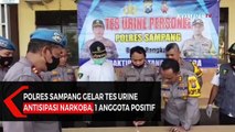 Polres Sampang Gelar Tes Urine Antisipasi Narkoba, Satu Anggota Positif