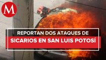 Arde San Luis Potosí por la violencia, queman autos y atacan una comisaría