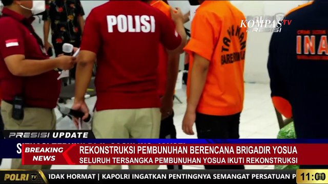 Istri Ferdy Sambo, Putri Candrawathi Ikut Laksanakan Reka Ulang Kejadian Pembunuhan Berencana Yosua