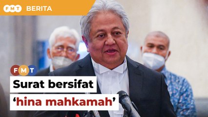Surat bersifat ‘hina mahkamah’, Zaid minta ketua hakim negara ambil tindakan