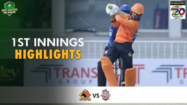 1st Innings Highlights | Sindh vs Southern Punjab | Match 1 | National T20 Cup 2022 | PCB | MS2T