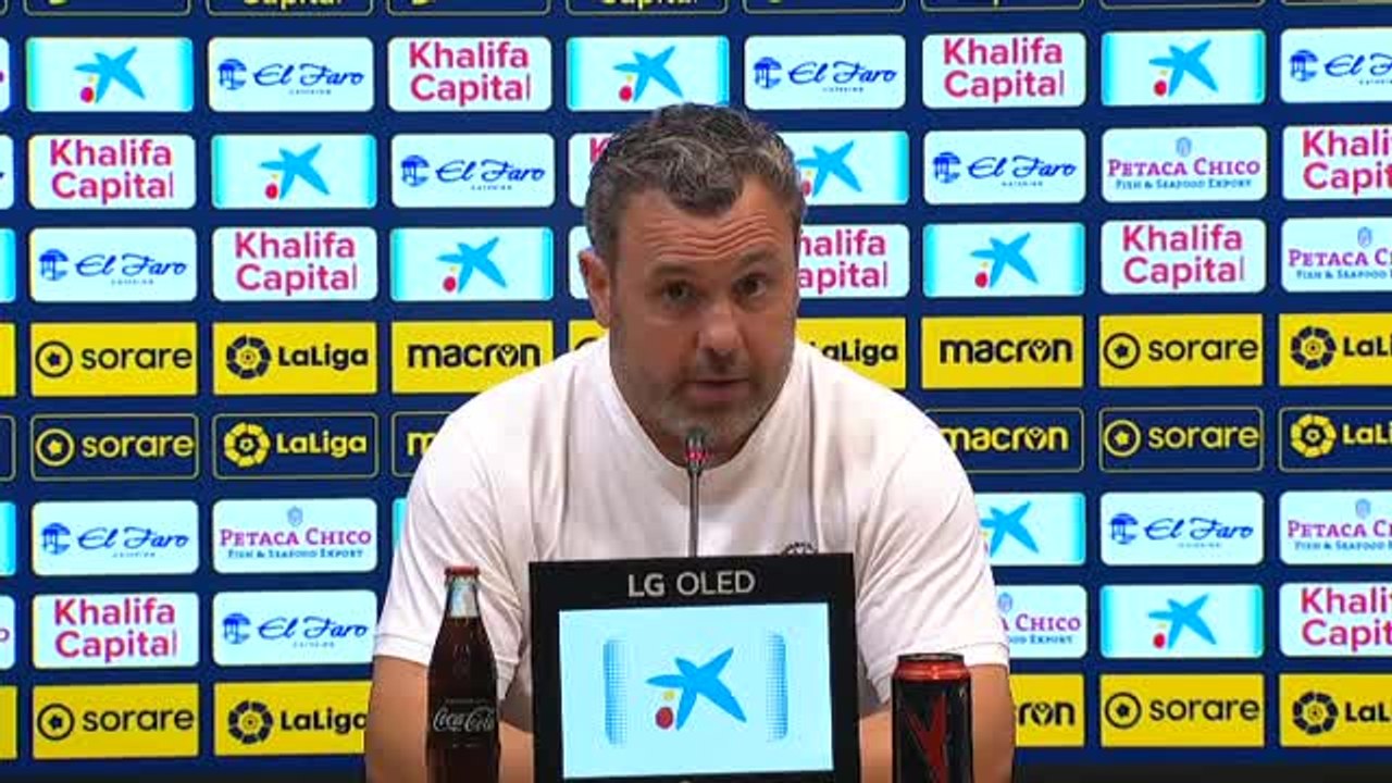 Sergio González: "Hay que pedir perdón por el espectáculo que hemos dado"