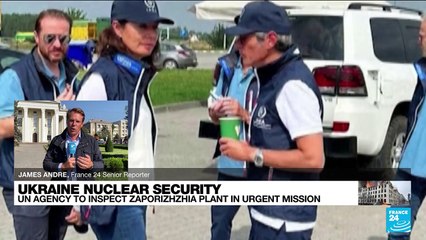 'Urgent mission': IAEA team heads to Zaporizhzhia nuclear plant