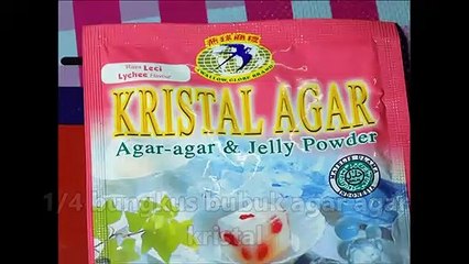 Resep agar agar nata de coco ice block