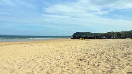 A lovely sunny day at Culdaff beach in Inishowen