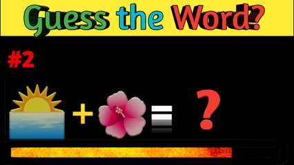 Top 10 Guess The Words By Emoji Challenge  If you're a Genius just answer it?