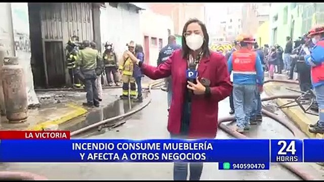 Incendio en La Victoria: siniestro afectó varias viviendas y locales comerciales