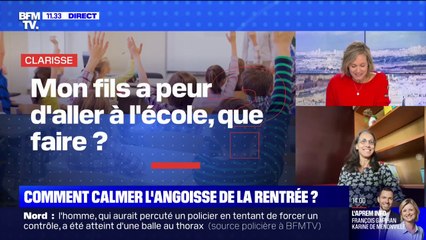 Mon fils a peur d'aller à l'école, que faire ? BFMTV répond à vos questions