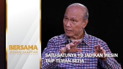 Satu-satunya YB jadikan mesin taip teman setia