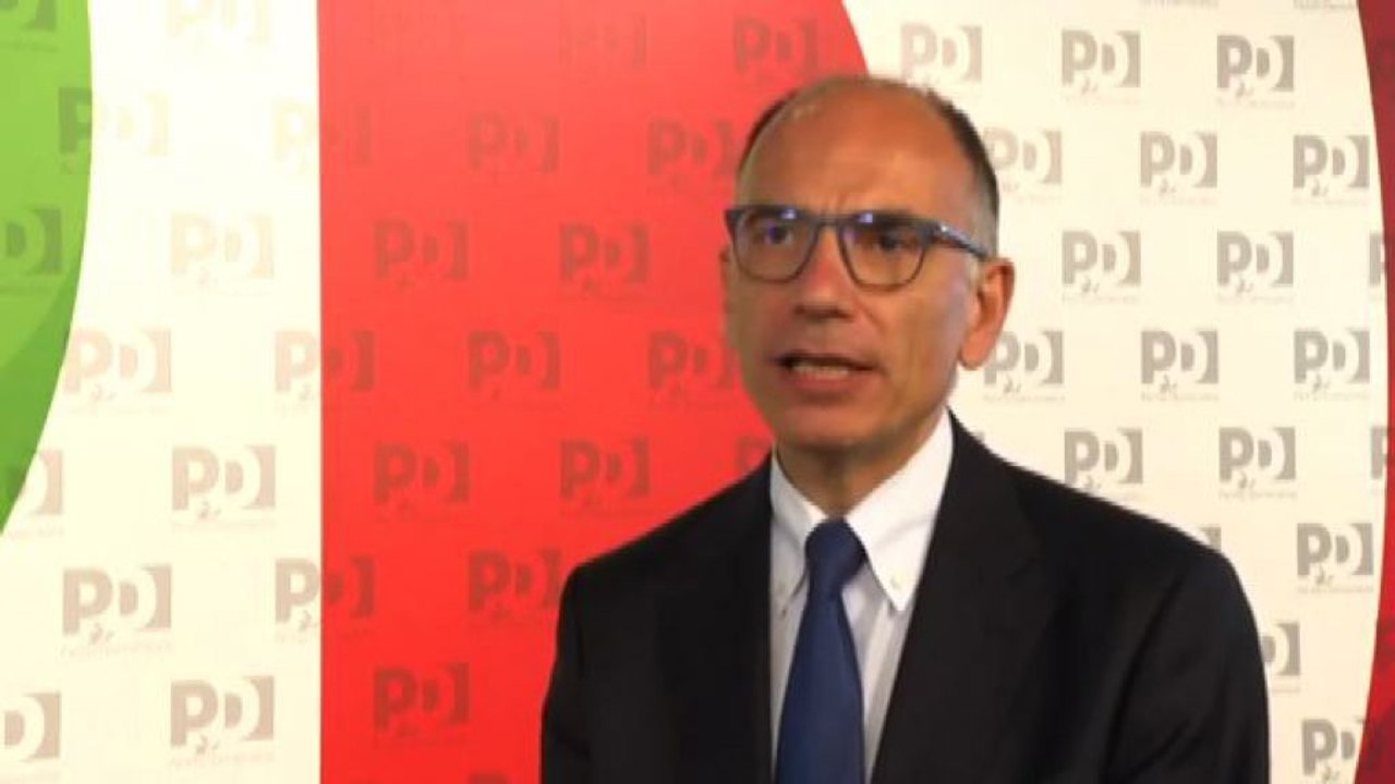 Elezioni, Letta: "Se vince destra brindano Putin, Trump e Orban"