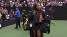 'The GOAT' - Serena given hero's welcome at US Open