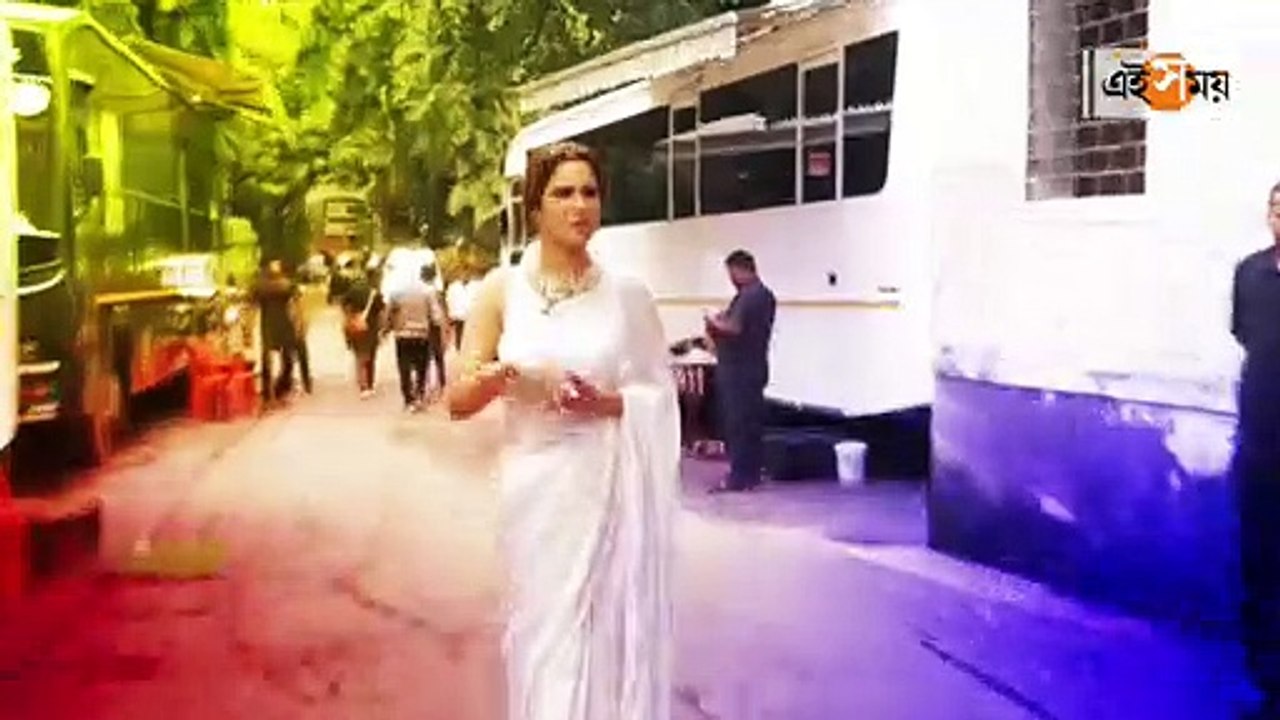 সাদা শিফনে নেটপাড়ায় ঝড় তুললেন অঙ্কিতা