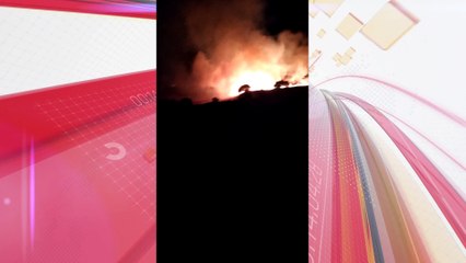 Corpo de Bombeiros de Apucarana atende incêndio em vegetação