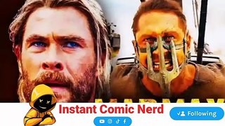 Chris Hemsworth villain in Mad Max upcoming movie. Tom Hardy will be still hero