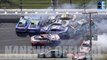 Watch Shocking Moment almost EVERY Car is Wiped Out in Huge Nascar Crash during Rainstorm in Daytona