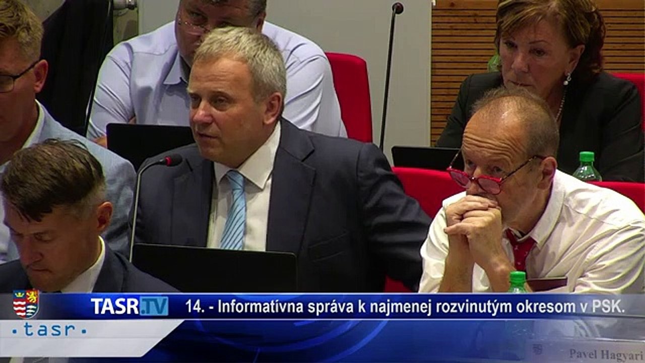PREŠOV-PSK 39: Záznam zasadnutia Zastupiteľstva Prešovského samosprávneho kraja (PSK)