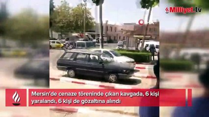 Cenazede akrabalar arasında bıçaklı, silahlı kavga: 6 yaralı
