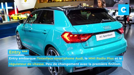 Audi A1 Sportback : laquelle choisir ? Motorisation, finitions, dimensions, couleurs