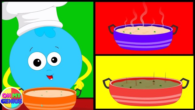 Peas Porridge Hot - Kindergarten Learning Video - Educational Rhymes for Kids