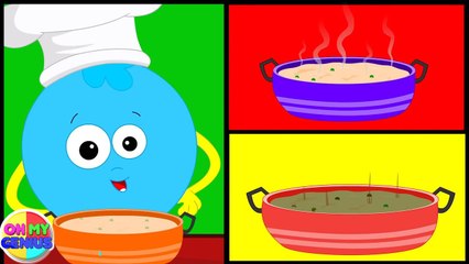 Peas Porridge Hot - Kindergarten Learning Video - Educational Rhymes for Kids