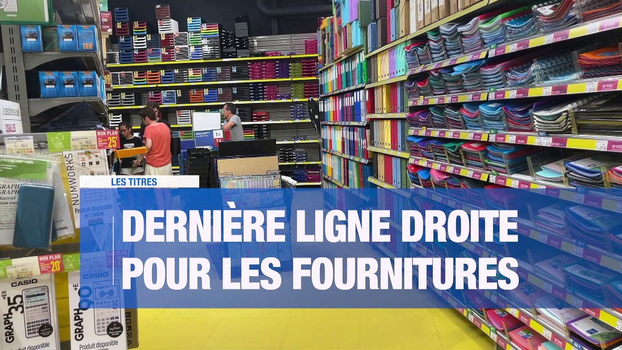 À la UNE : Gilles Artigues a déposé plainte contre le maire de Saint-Etienne / Dernière ligne droite pour l'achat des fournitures scolaires / L'ASSE affronte Bastia mardi dans le chaudron
