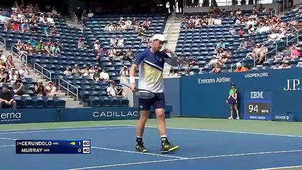 El Rulo Cerúndolo no pudo contra Andy Murray y quedó afuera.