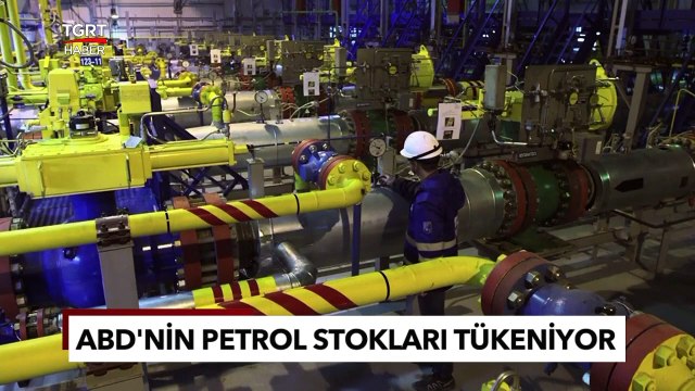 Büyük Buhran Kapıda mı? ABD Petrol Rezervi 38 Yılın Dibini Gördü! - TGRT Haber