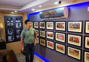 ইস্টবেঙ্গল ক্লাবে এআইএফএফ সভাপতি পদপ্রার্থী ভাইচুং |OneIndia Bengali