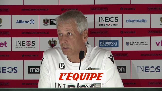 Favre : « On doit mieux jouer » - Foot - L1 - Nice
