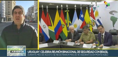 Uruguay y Brasil pautan agenda binacional de seguridad