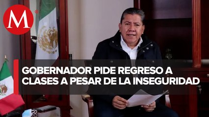 "No se vale que perjudiquen a los alumnos": David Monreal sobre suspensión de clases en Zacatecas