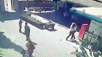 Mezarlıkta 6 kişinin yaralandığı kavganın görüntüleri ortaya çıktı