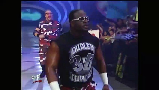 Kane & The Dudley Boyz vs Christian,Edge & The Big Show. July 2, 2000. WWF Smackdown