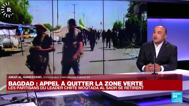 A Bagdad, les partisans de Sadr commencent à se retirer sur ordre de leur chef